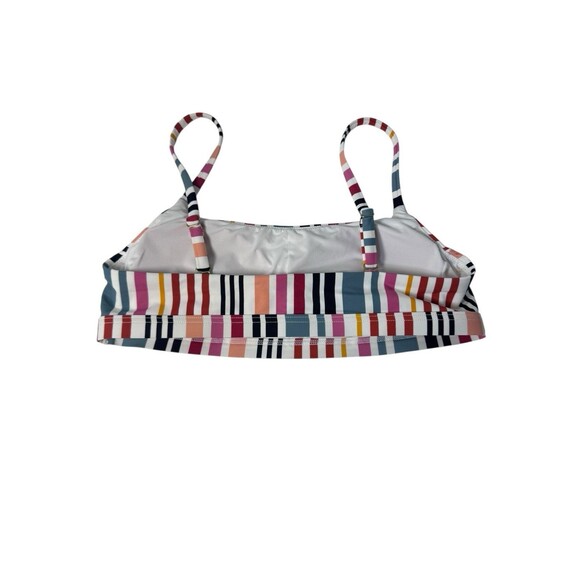 Madewell Second Wave Striped Pullover Bikini Top Size S Fast Shipping - Picture 5 of 10